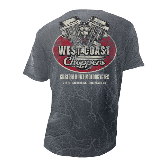 WCC Panhead vintage t-shirt navy T-Shirt West Coast Choppers