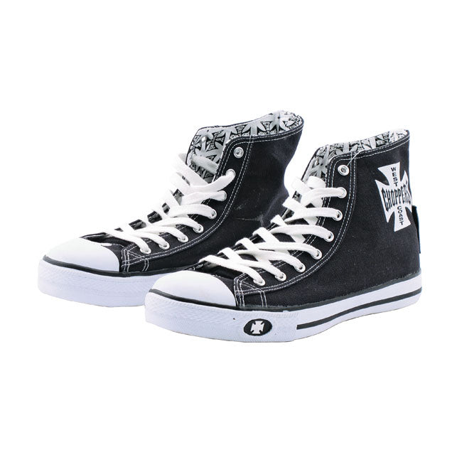 WCC Warrior hi-tops shoes black Shoes West Coast Choppers