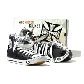 WCC Warrior hi-tops shoes black Shoes West Coast Choppers