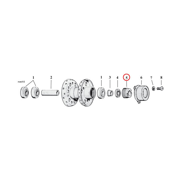 Lock Nut, Wheel Bearing Wheel Bearing Lock Nuts Mcs