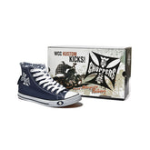 WCC Warrior hi-tops shoes navy Shoes West Coast Choppers