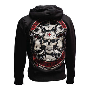 WCC Mechanic zip hoodie black Hoodies West Coast Choppers