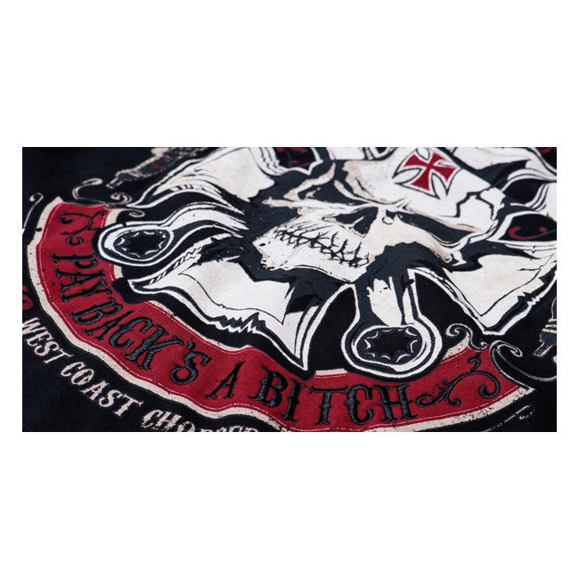 WCC Mechanic zip hoodie black Hoodies West Coast Choppers