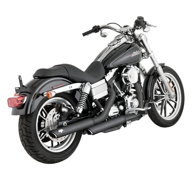 Vance & Hines, 3" twin slash slip-on PCX mufflers. black Exhaust Slip-Ons And Mufflers Vance & Hines