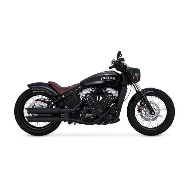 Vance & Hines Slip-On Twin Slash 3", Black - 15+ Scout Exhaust Slip-Ons And Mufflers Vance & Hines