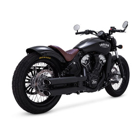Vance & Hines Slip-On Twin Slash 3", Black - 15+ Scout Exhaust Slip-Ons And Mufflers Vance & Hines