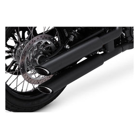 Vance & Hines Slip-On Twin Slash 3", Black - 15+ Scout Exhaust Slip-Ons And Mufflers Vance & Hines