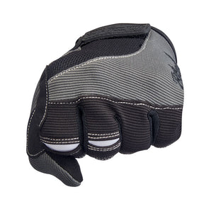Biltwell Moto Gloves, Grey/Black Gloves Biltwell