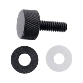 Thumb Screw Kit For Seat. Low Profile. Black Seat Mount Parts Mcs