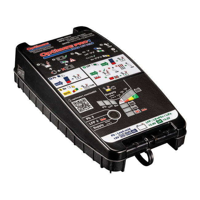 Tecmate Opti Mate, Pro 1 Duo 12 B 10 A Battery Charger Battery Chargers Optimate