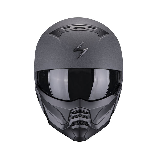 Scorpion Exo-combat II helmet dark grey Helmets Scorpion