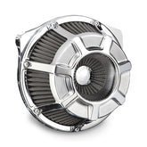 Arlen Ness Beveled® Inverted Series Air Cleaner, Chrome - 17-23 Milwaukee 8 Air Cleaner Arlen Ness