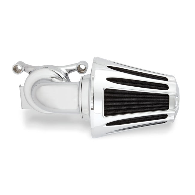Arlen Ness Deep Cut® Monster Sucker® Air Cleaner, Chrome - 17-23 Milwaukee 8 Air Cleaner Arlen Ness