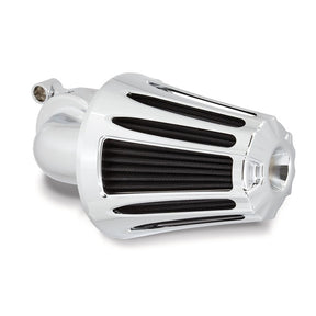 Arlen Ness Deep Cut® Monster Sucker® Air Cleaner, Chrome - 17-23 Milwaukee 8 Air Cleaner Arlen Ness