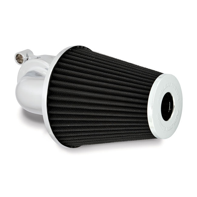 Arlen Ness Monster Sucker® Air Cleaner, Chrome - 17-23 Milwaukee 8 Air Cleaner Arlen Ness