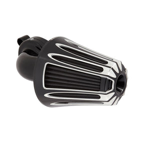 Arlen Ness Deep Cut® Monster Sucker® Air Cleaner, Black - 17-23 Milwaukee 8 Air Cleaner Arlen Ness