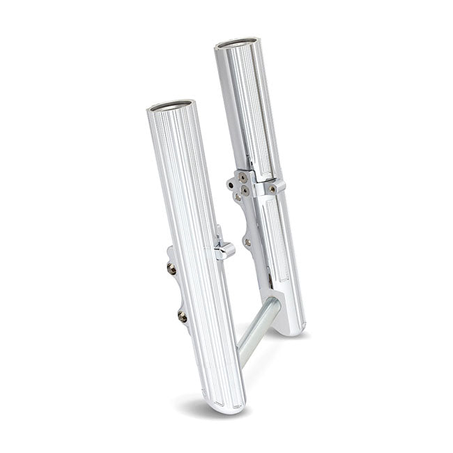 Arlen Ness, Hot legs dual disc 10-gauge, chrome Fork Lower Legs Arlen Ness