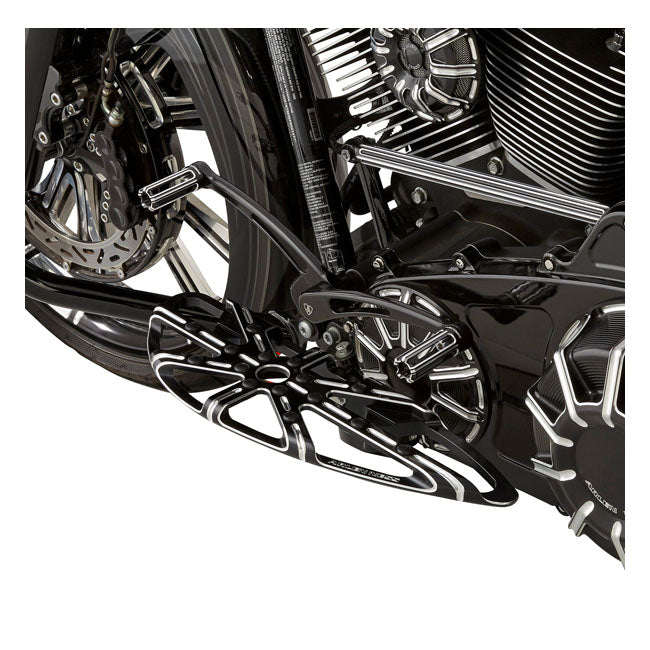 Arlen Ness Boards 10 Gauge Drv Blk Floorboards Arlen Ness
