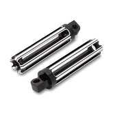 Arlen Ness, 10-Gauge foot pegs. Black Footpegs Arlen Ness