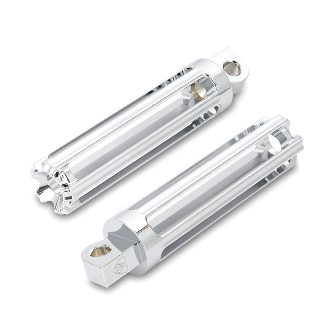 Arlen Ness Footpegs 10 Gauge Chrome Footpegs Arlen Ness
