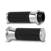 Arlen Ness Grips Smooth Cable Chrom Grips Arlen Ness