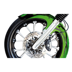 Arlen Ness Deep Cut® "Hot Leg" Fork Legs, Chrome - 08-13 Touring / Dual Disc Fork Lower Legs Arlen Ness