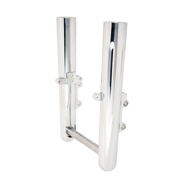 Arlen Ness Deep Cut® "Hot Leg" Fork Legs, Chrome - 08-13 Touring / Dual Disc Fork Lower Legs Arlen Ness