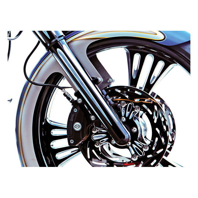 Arlen Ness, Hot legs dual disc deep cut, black Fork Lower Legs Arlen Ness
