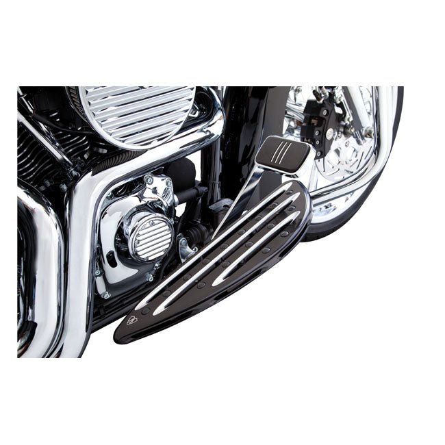 Arlen Ness Floorboard D Cut Drv Blk Floorboards Arlen Ness
