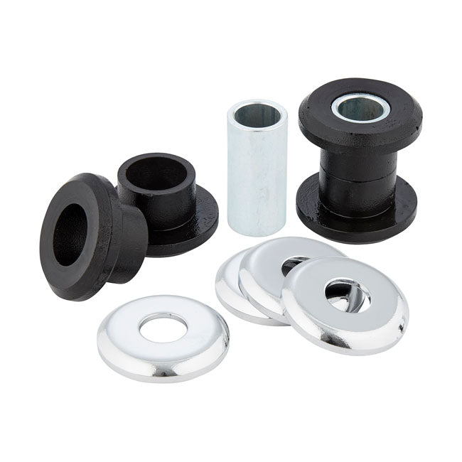 Arlen Ness Damper H/B Flt Poly Risers Mounts Arlen Ness