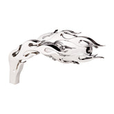Arlen Ness Mirror Flamed Micro Left Mirrors Arlen Ness