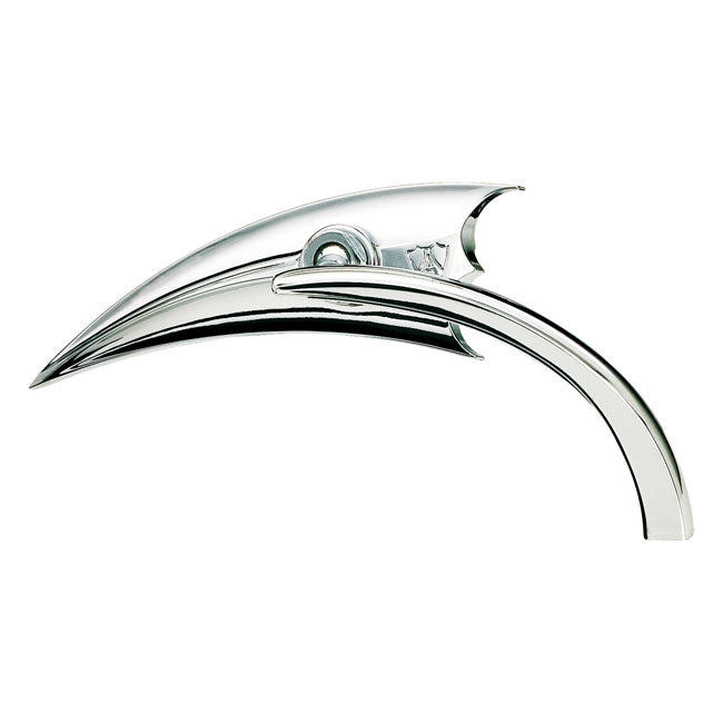 Arlen Ness, Scoop chrome mirror, right Mirrors Arlen Ness