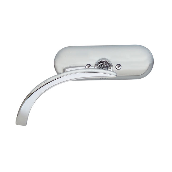 Arlen Ness Mirror Mini Oval Micro Lef Mirrors Arlen Ness