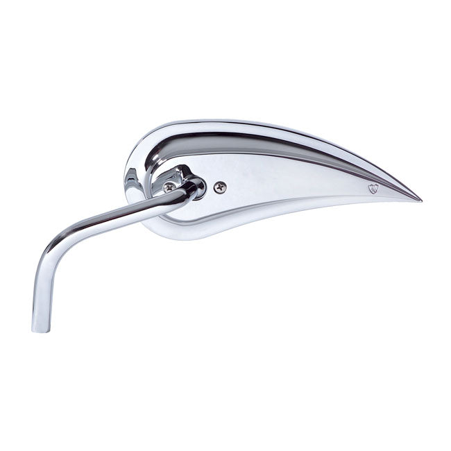 Rad III chrome mirror, left Mirrors Arlen Ness