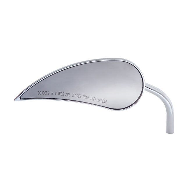 Rad III chrome mirror, right Mirrors Arlen Ness