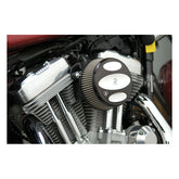 Arlen Ness, Stage 1 Billet Sucker air cleaner kit. Black Air Cleaner Arlen Ness