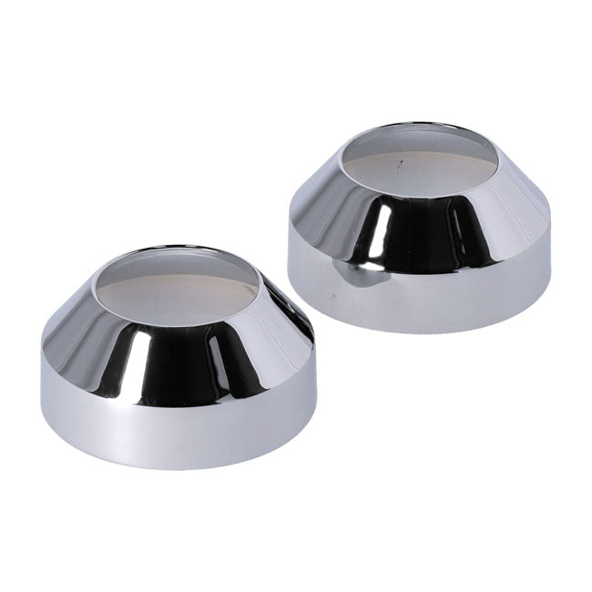 Fork Boot Covers, Chrome Fork Boot Covers Mcs