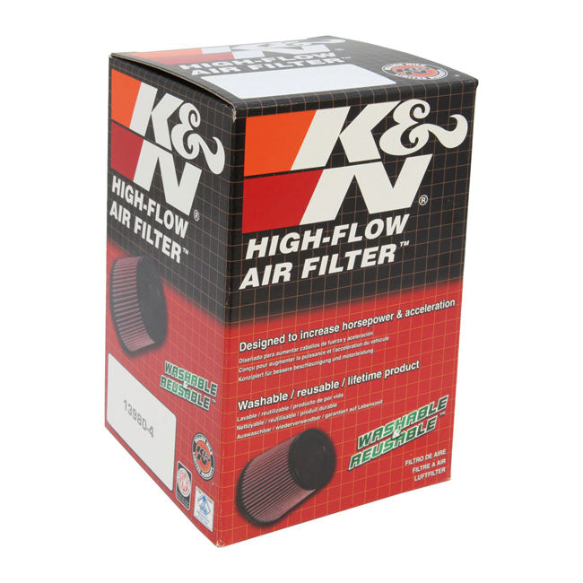 K & N Universal Air Filter Oval Tapered Aircleaner Elements K&N