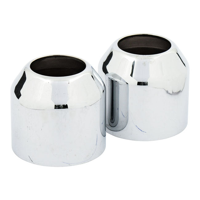 Fork Boot Cover, Chrome Fork Boot Covers Mcs