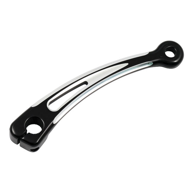 Arlen Ness, inner shift lever. Deep Cut. Black Shift Levers Inner Arlen Ness