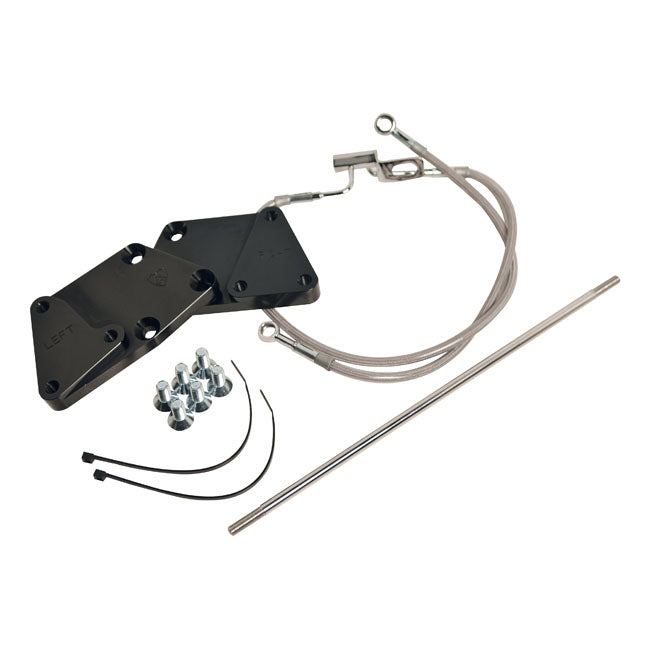 Arlen Ness 3" Forward Control Extension Kits - 11-17 Softail w/ ABS Forward Controls Extension Kits Arlen Ness