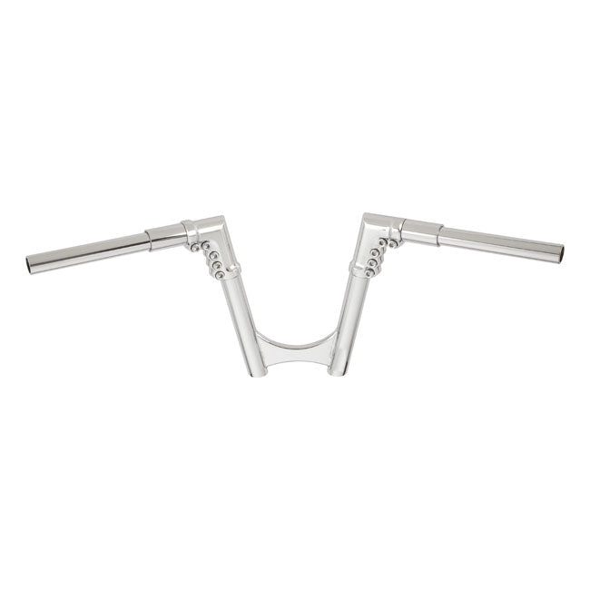 Arlen Ness, 1-1/4" modular drag bar. Chrome, 8" rise Handlebars Arlen Ness