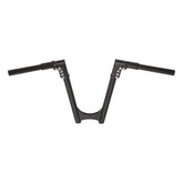 Arlen Ness, 1-1/4" modular drag bar. Black, 8" rise Handlebars Arlen Ness