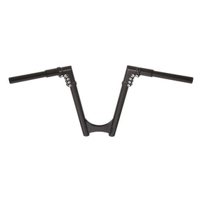 Arlen Ness, 1-1/4" modular drag bar. Black, 8" rise Handlebars Arlen Ness