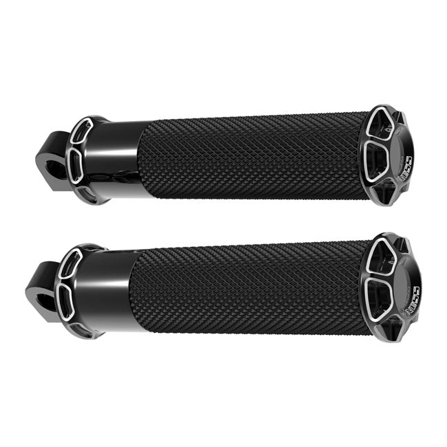 Arlen Ness Footpegs Beveled Black Footpegs Arlen Ness
