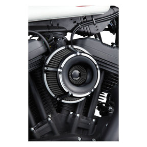 Arlen Ness Slot Track Inverted Series Air Cleaner, Black - 91-21 XL Sportster Air Cleaner Arlen Ness