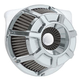Arlen Ness, inverted air cleaner kit ''Beveled''. Chrome Air Cleaner Arlen Ness