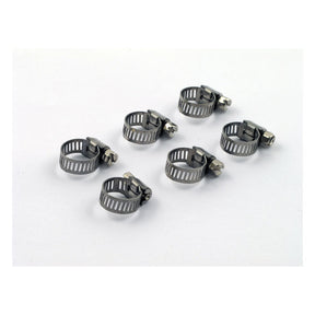Hose Clamps, 7/32 To 5/8". Stainless Steel Hose Clamps Mcs
