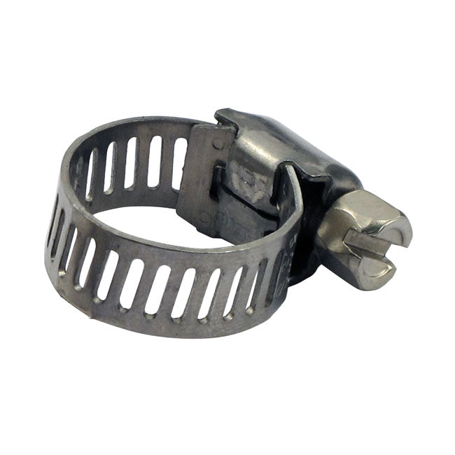 Hose Clamps, 7/32 To 5/8". Stainless Steel Hose Clamps Mcs