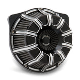Arlen Ness, inverted air cleaner kit ''10-Gauge''. Black CC Air Cleaner Arlen Ness